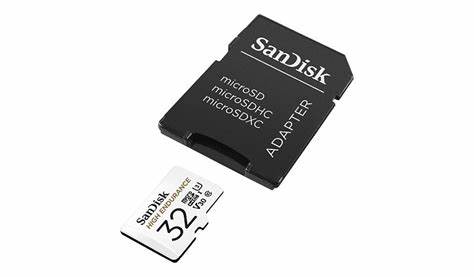 New SanDisk 32 GB Micro SD Card w/adapter