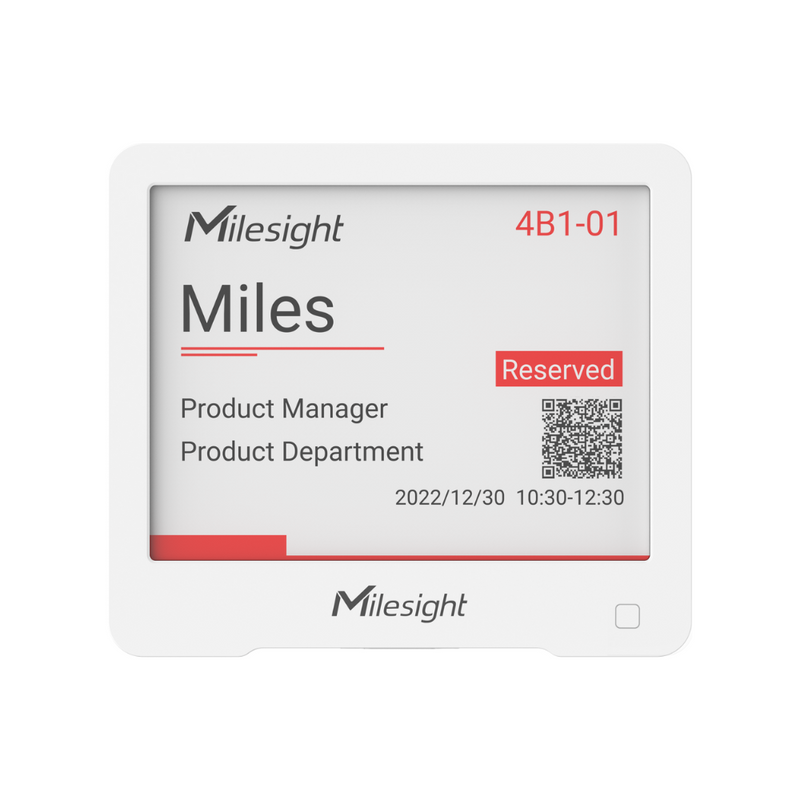 Milesight DS3604 IoT E-ink Display
