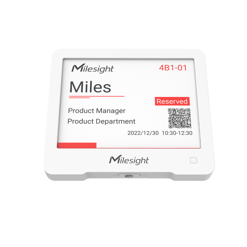 Milesight DS3604 IoT E-ink Display