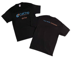Tee-shirt noir Calchip Connect