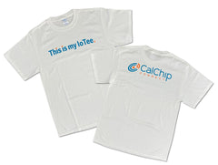 CalChip Connect White Tee