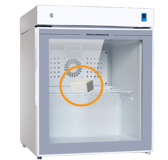 Lösung zur Temperaturüberwachung von Kühlschrank - 915 MHz