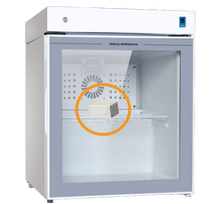 Solución de monitoreo de temperatura del refrigerador de las cosas del refrigerador